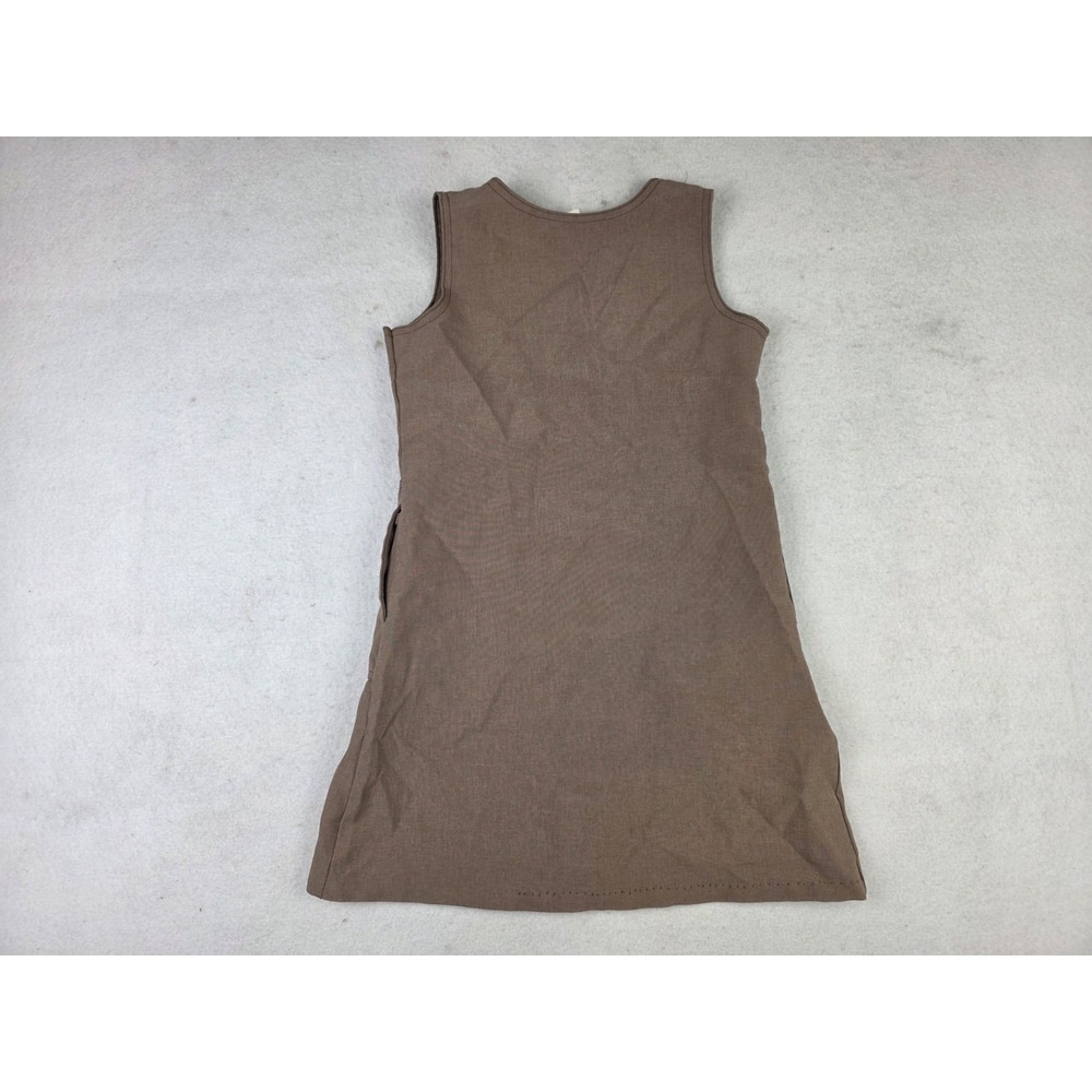 Vintage Girl Scouts Uniform Brownie Jumper Dress Size 8‎ USA Made I-200 Style - Picture 4 of 8